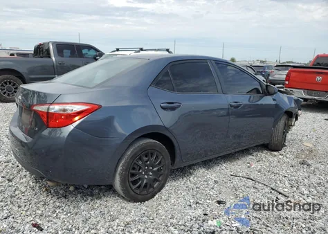 2014 Toyota Corolla L z USA, uszkodzony, nr VIN 2T1BURHE6EC082072